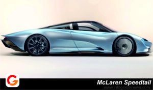 Expensive car McLaren Speedtail price and specs