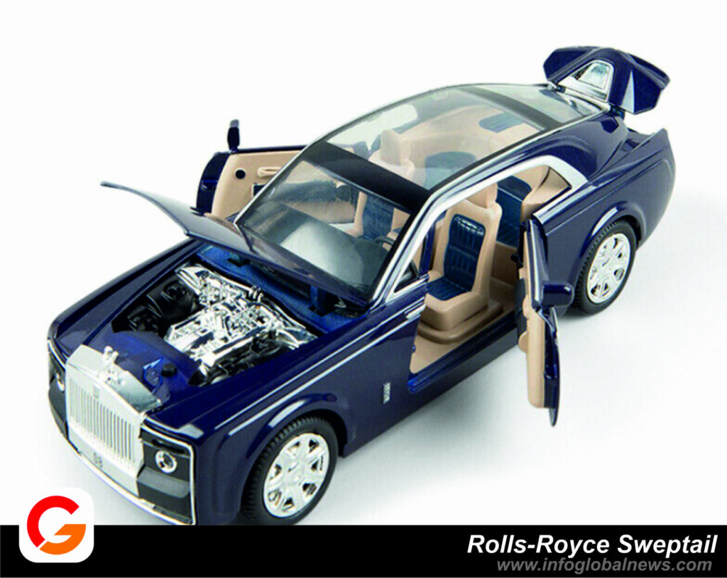 Rolls-royce sweptail interior specs top speed